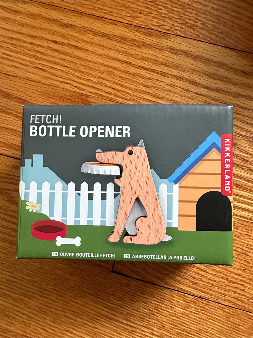 NIB Kikkerland dog bottle opener